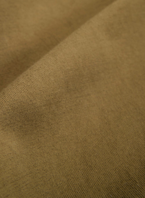 Green organic cotton pants - MAJESTIC FILATURES