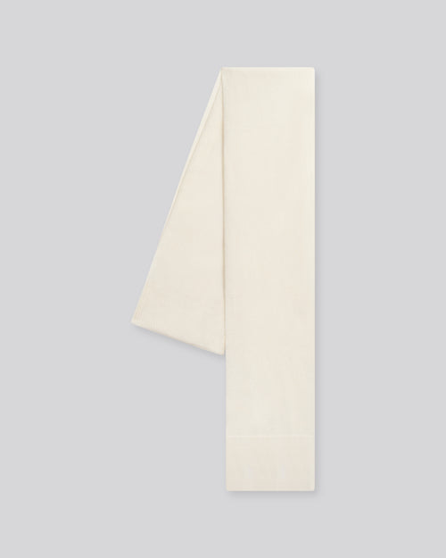 Echarpe Blanc en Cachemire - MAJESTIC FILATURES