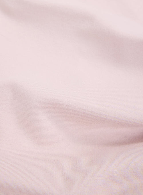 Body Rose Clair Dos Nu Manches Mitaines en Viscose et Élasthanne - MAJESTIC FILATURES