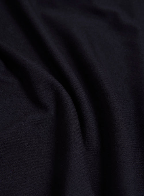 T-shirt Marine Ally Col Rond en Viscose et Élasthanne - MAJESTIC FILATURES