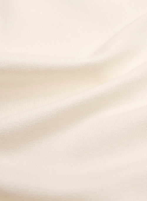 Pantalones cortos blancos de viscosa / elastano - MAJESTIC FILATURES
