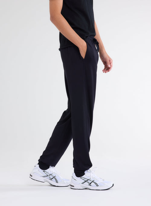 Marinehose mit Taschen aus Viskose und Elasthan - MAJESTIC FILATURES