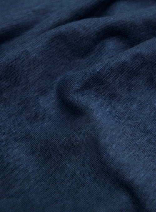 Blue Linen Skirt - MAJESTIC FILATURES