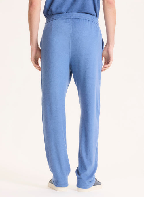 Pantalones Azul Algodón Orgánico / Modal - MAJESTIC FILATURES