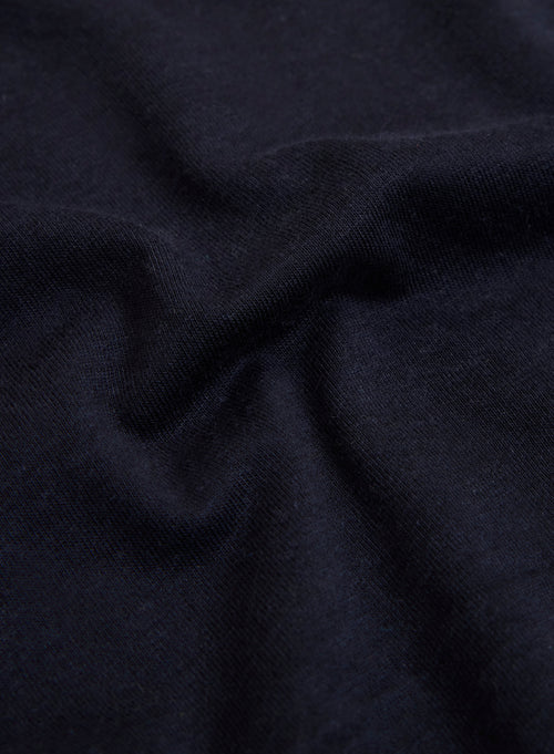 Polo Marine Manches Courtes en Lyocell, Tencel et Coton - MAJESTIC FILATURES