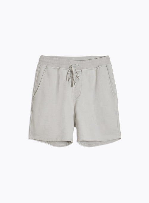 Pantalones cortos grises de algodón orgánico - MAJESTIC FILATURES
