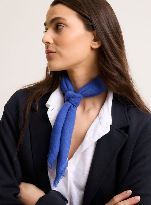Grey Cashmere Bandana - MAJESTIC FILATURES
