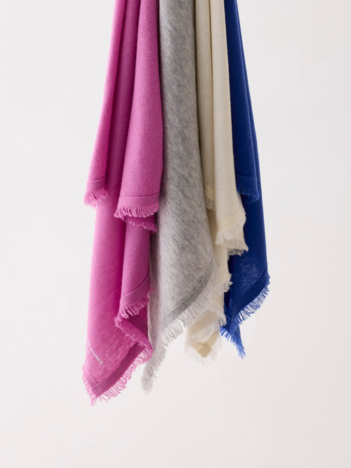 Grey Cashmere Bandana - MAJESTIC FILATURES