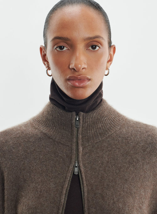 Gilet en raccoon et polyamide - MAJESTIC FILATURES