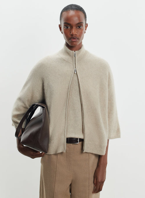 Gilet en raccoon et polyamide - MAJESTIC FILATURES