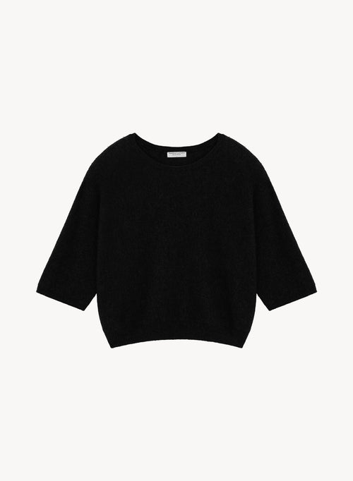 Waschbär- und Polyamidpullover - MAJESTIC FILATURES