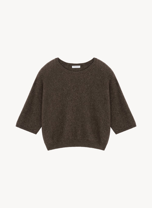 Sweater in raccoon and polyamide  - MAJESTIC FILATURES