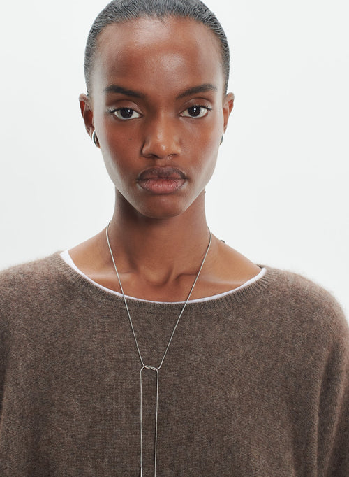 Sweater in raccoon and polyamide  - MAJESTIC FILATURES