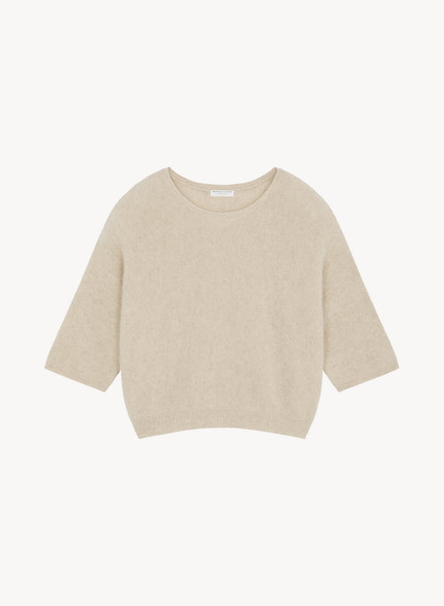 Sweater in raccoon and polyamide  - MAJESTIC FILATURES