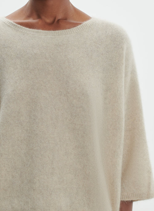 Sweater in raccoon and polyamide  - MAJESTIC FILATURES
