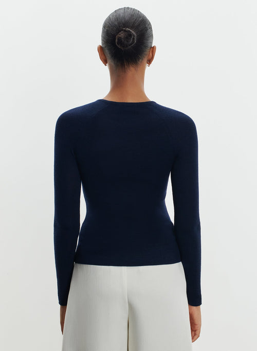 Jersey de lana merina y seda - MAJESTIC FILATURES
