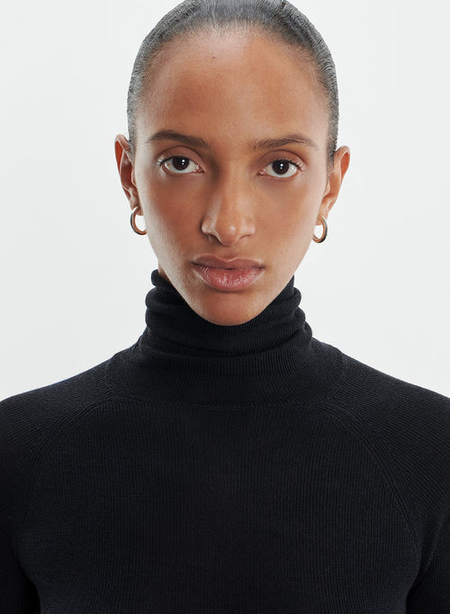 Pull en laine mérinos et soie - MAJESTIC FILATURES