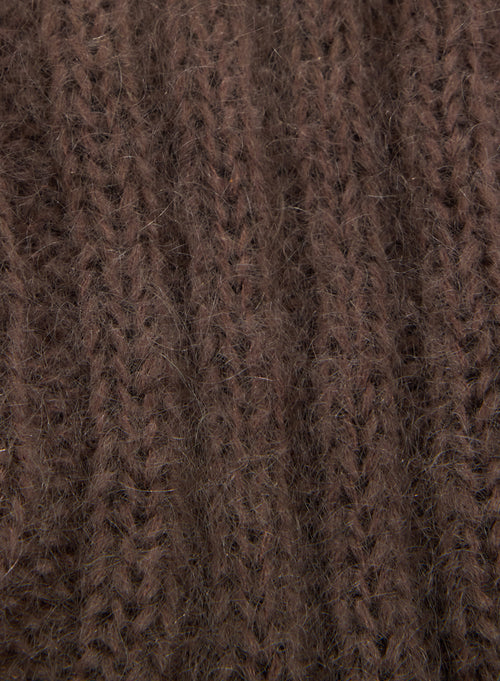 Brown Mohair Socks - MAJESTIC FILATURES