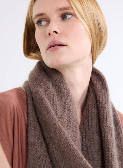 Brown Scarf - MAJESTIC FILATURES