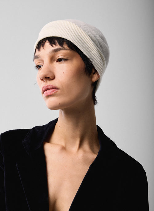 Gorro Blanco de Cachemir - MAJESTIC FILATURES