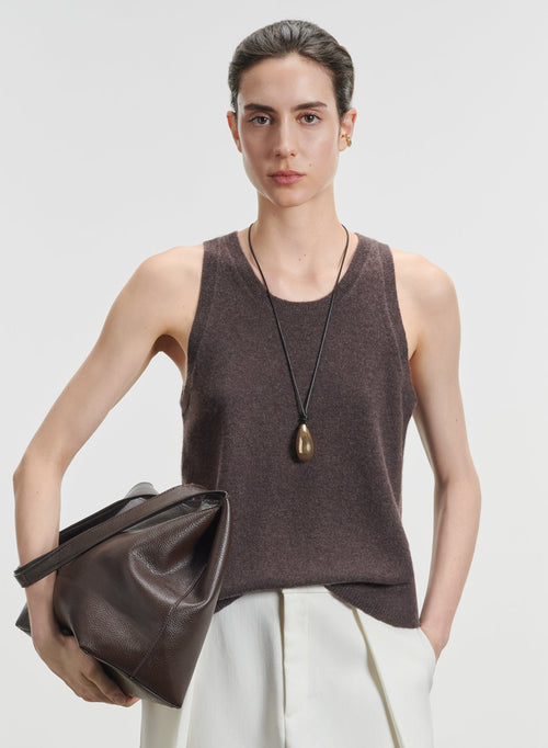 Cashmere tank top - MAJESTIC FILATURES