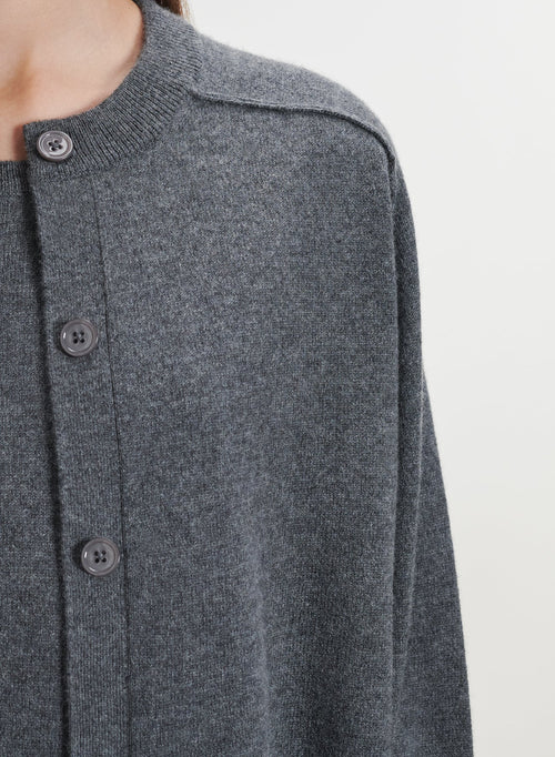 Cashmere cardigan - MAJESTIC FILATURES
