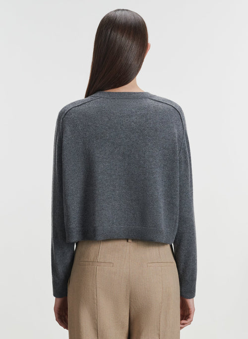 Cashmere cardigan - MAJESTIC FILATURES