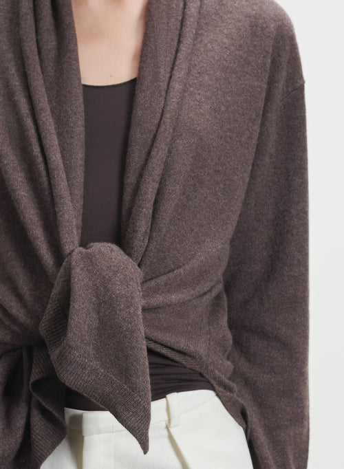 Strickjacke aus kaschmir - MAJESTIC FILATURES