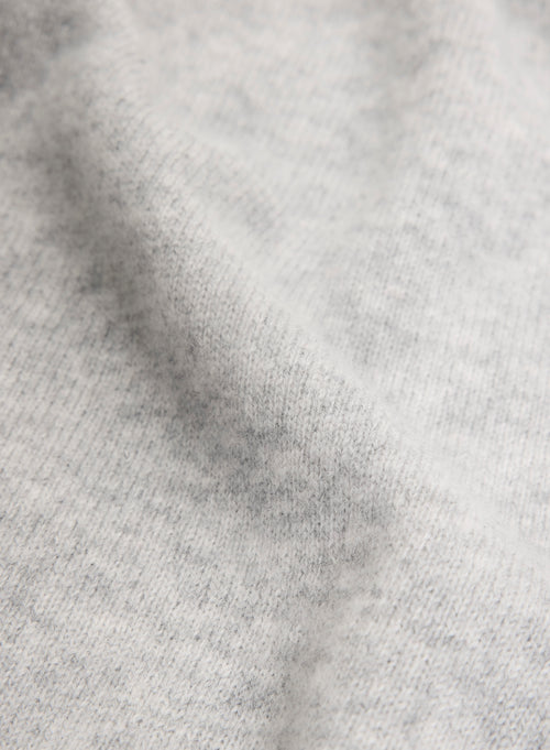 Pullover Grau Rundhalsausschnitt Langarm - MAJESTIC FILATURES