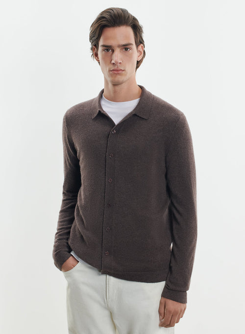 Cashmere cardigan - MAJESTIC FILATURES