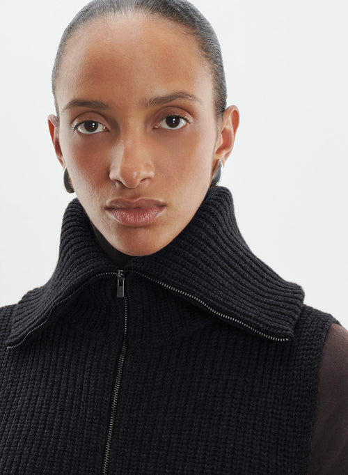 Gilet en laine mérinos - MAJESTIC FILATURES