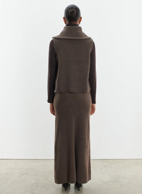 Strickjacke aus merinowolle - MAJESTIC FILATURES