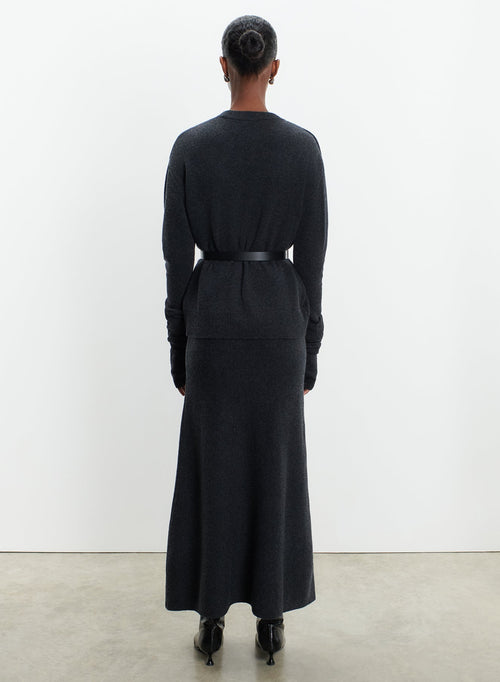 Skirt in merino wool - MAJESTIC FILATURES