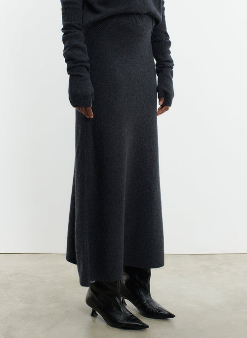 Skirt in merino wool - MAJESTIC FILATURES