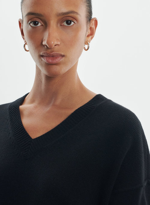 Sweater in merino wool - MAJESTIC FILATURES