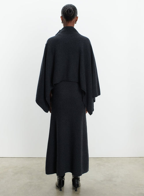 Poncho de lana merino - MAJESTIC FILATURES