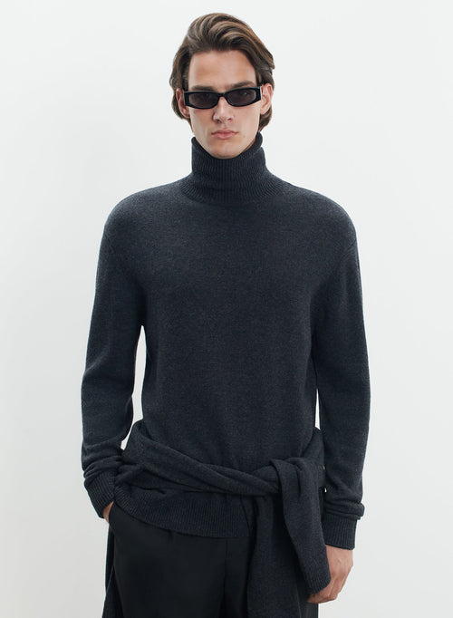 Sweater in merino wool - MAJESTIC FILATURES