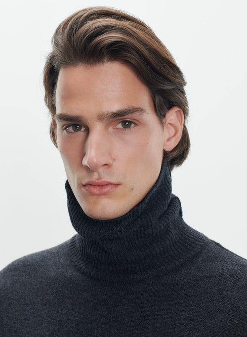 Sweater in merino wool - MAJESTIC FILATURES