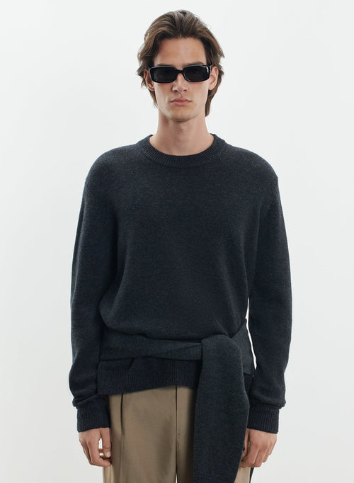 Sweater in merino wool - MAJESTIC FILATURES