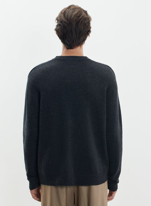 Sweater in merino wool - MAJESTIC FILATURES