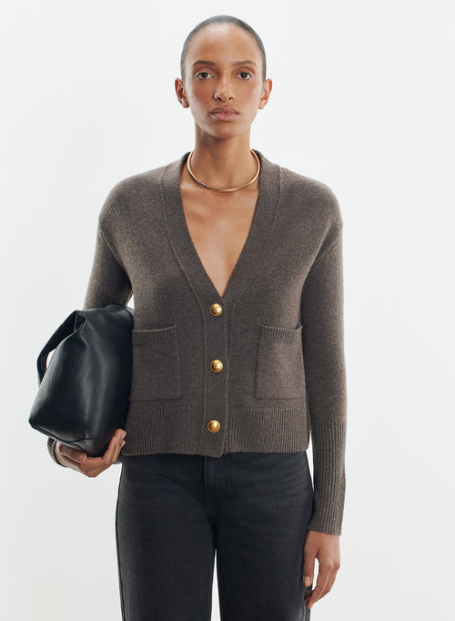 Gilet en laine et cachemire - MAJESTIC FILATURES
