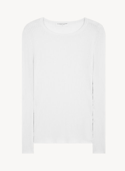 Merino wool sweater - MAJESTIC FILATURES