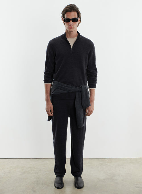 Merino wool and elastane pants - MAJESTIC FILATURES