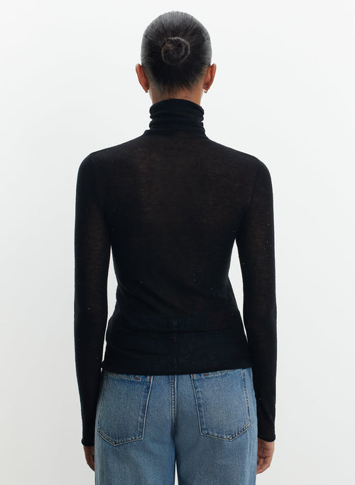 Jersey de lana y lentejuelas - MAJESTIC FILATURES