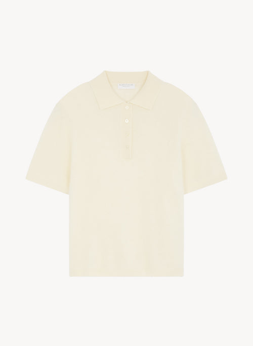 Polo shirt in cashmere - MAJESTIC FILATURES