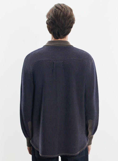 Wool and cashmere shirt - MAJESTIC FILATURES