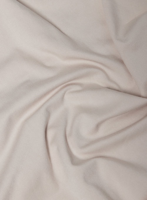 Grey Shirt with Three-quarter Sleeves in Viscose / Elastane - MAJESTIC FILATURES