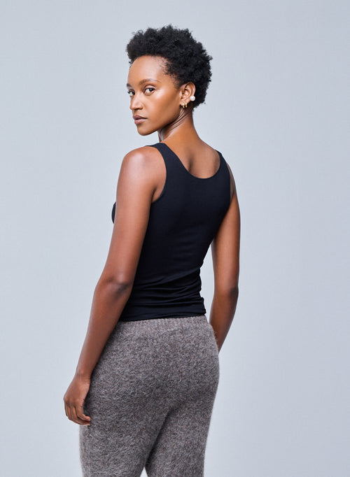 "Camiseta de tirantes Abby de Viscosa / Elastano" - MAJESTIC FILATURES