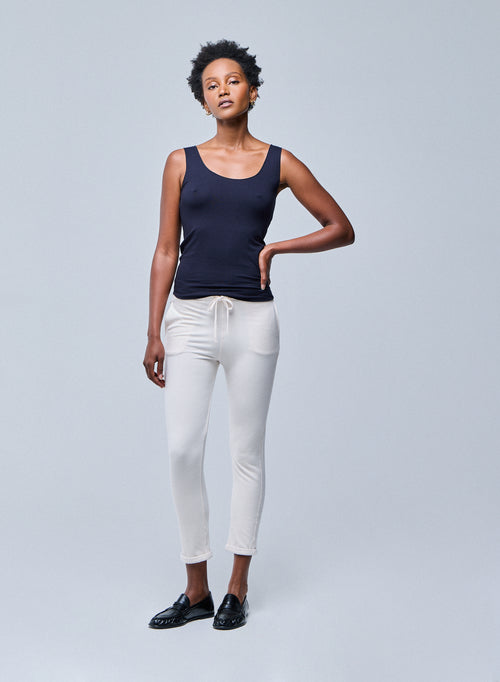 "Camiseta de tirantes Abby de Viscosa / Elastano" - MAJESTIC FILATURES