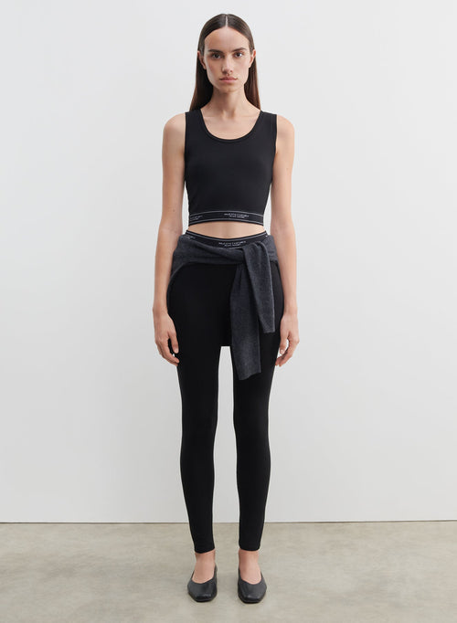 Camiseta de tirantes de viscosa y elastano - MAJESTIC FILATURES